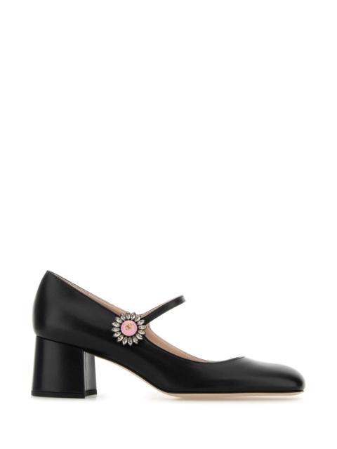 Valentino Valentino Garavani Women Black Leather Preshoes Pumps