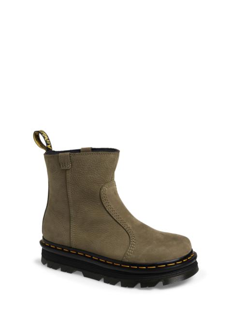 Dr. Martens Dr. Martens Zebzag Rigger Boot in Dms Olive at Nordstrom