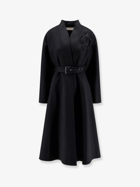 Virgin wool blend coat