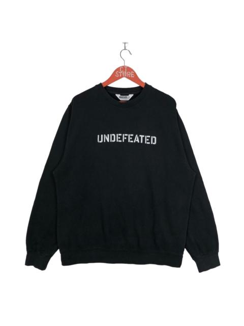 Other Designers Vintage - Undefeated Crew Sweatshirt Spellout