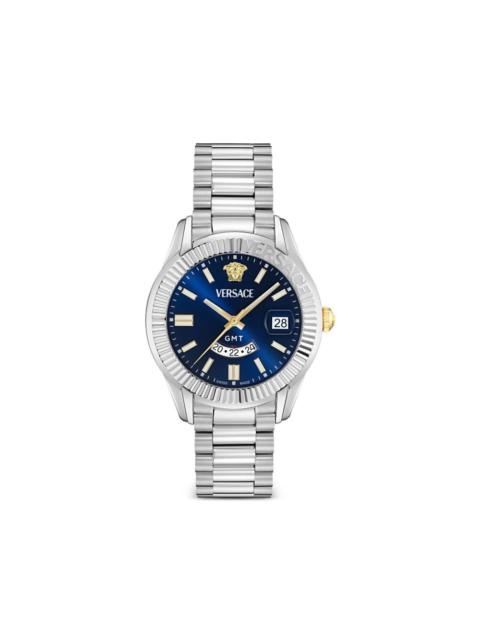 VERSACE Greca GMT Fluted 41mm