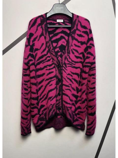 SAINT LAURENT Saint Laurent 19FW Rose Tiger Mohair Sweater