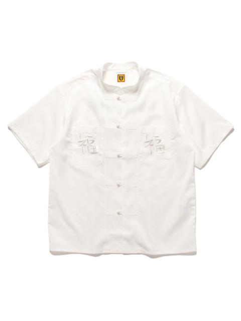 Human Made China S/S Shirt White