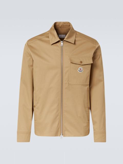 Moncler Cotton-blend gabardine jacket