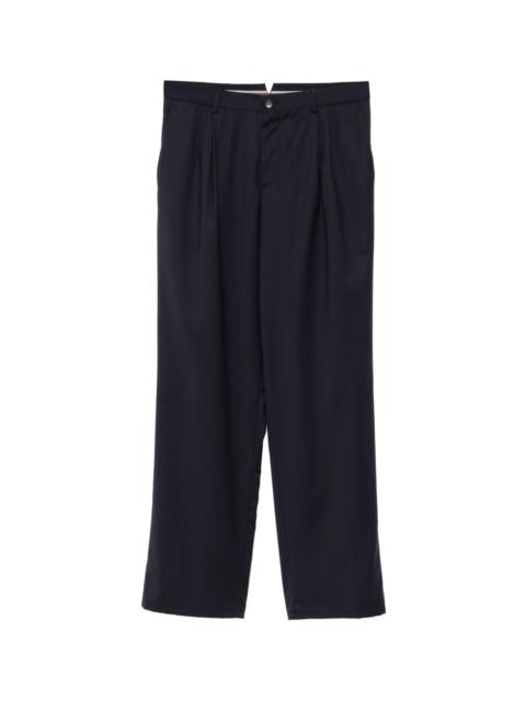 Canali PLEATED WOOL TROUSERS