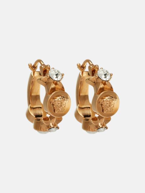 VERSACE Medusa Star hoop earrings