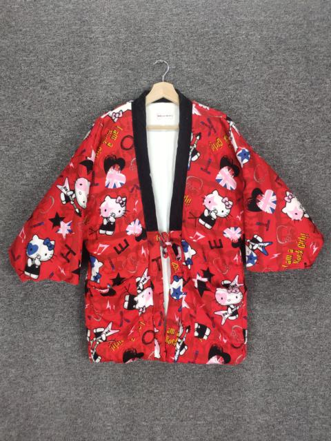 Other Designers Vintage - Hello Kitty Cardigan Kimono Fullprint