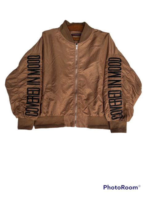 Other Designers Japanese Brand - BOMBER JACKET SPELL OUT COVERED IN MOOD
