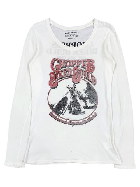 Other Designers Japanese Brand - RARE! MOUSSY RETRO STYLE "CHOPPERS BIKER GUILD"