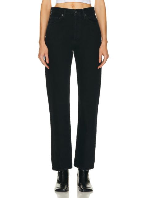 AGOLDE 90s Pinch Waist High Rise Straight