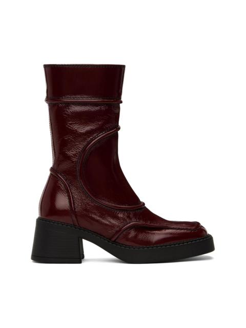 Burgundy Malene Boots