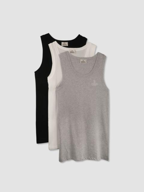 Pack of three tank tops