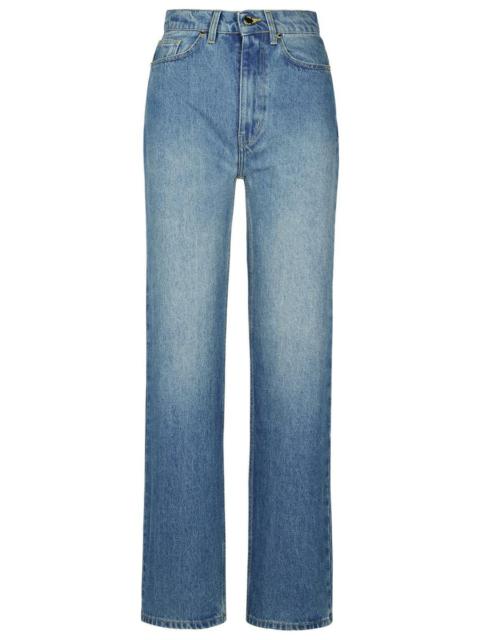 Casablanca CASABLANCA LIGHT BLUE DENIM COTTON JEANS