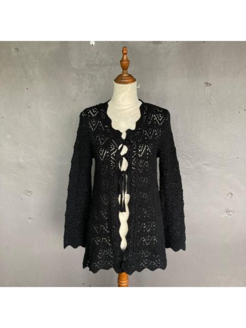 Other Designers Morgan De Toi Women's Black Cardigan