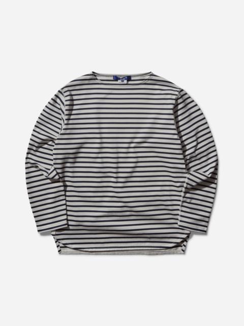 Striped Longsleeve T-Shirt Off White / Navy