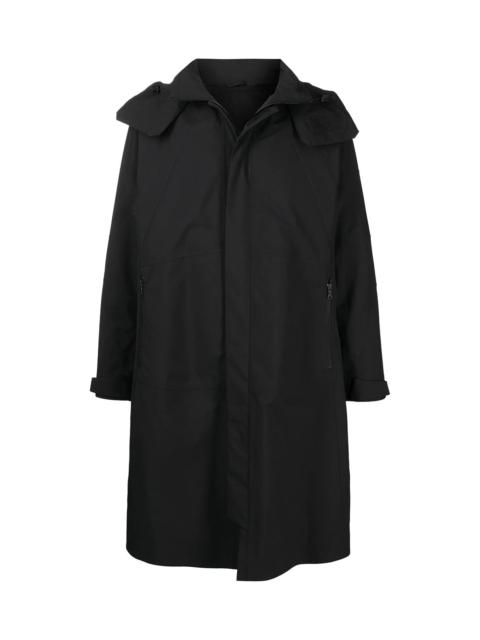 White Mountaineering LOGO-PATCH HOODED JACKET