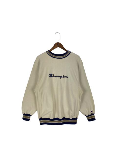 Other Designers Vintage 90s Champion Reverse Weave Ringer Embroidery Logo