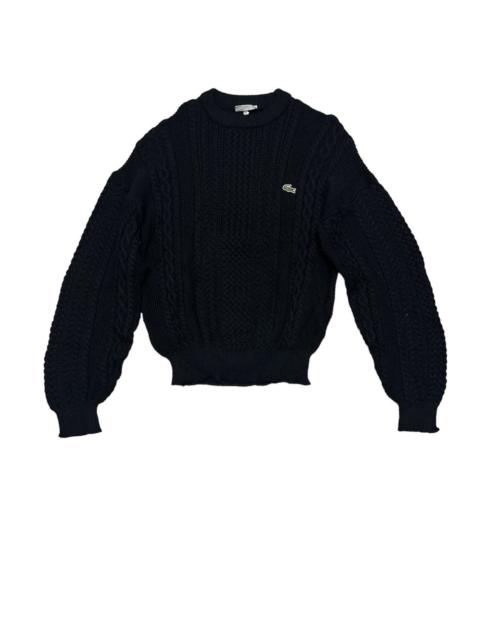 X Lacoste Intarsia Knit Logo Sweater main image 1