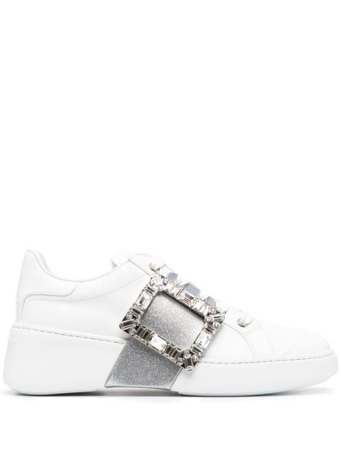 Roger Vivier Roger Vivier Women Viv Skate Glitter Sneakers