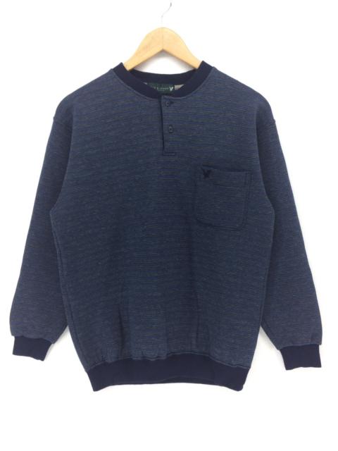 Other Designers Lyle & Scott - Vintage Lyle & Scott Stripe Sweatshirt