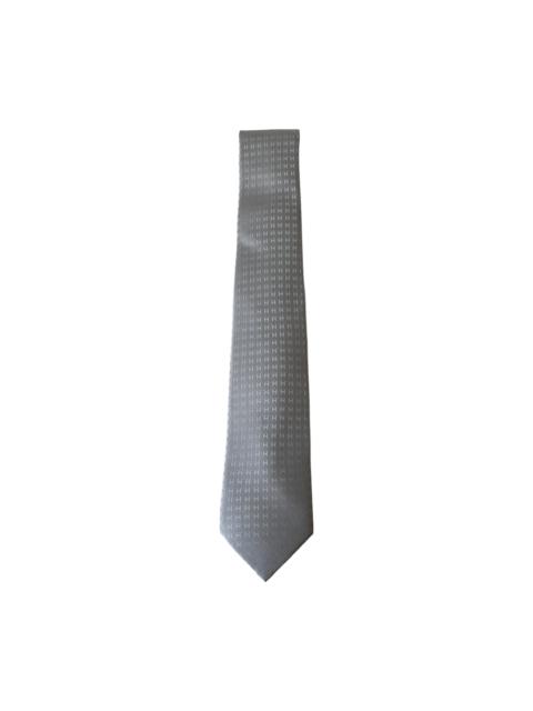 Hermès Hermes Faconnee H Tie Grey