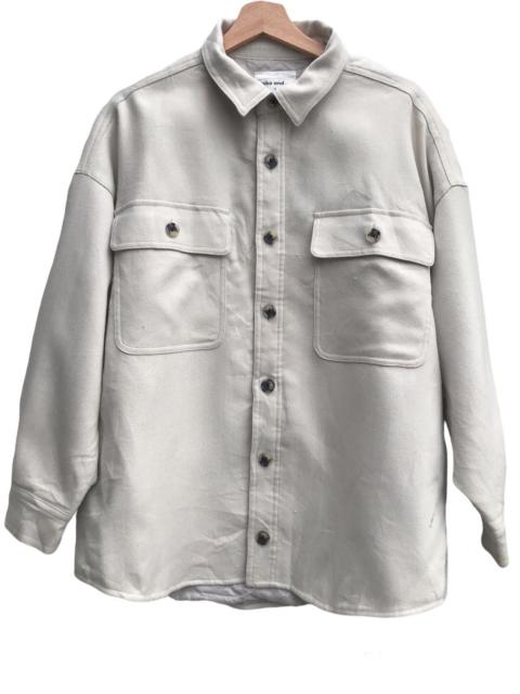 Other Designers Japanese Brand - niko and... Herringbone Batting Quilt Shirt Jacket Size F