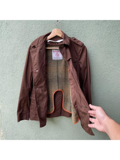 Other Designers Vintage - Vintage Harris Tweed Button Ups Jacket