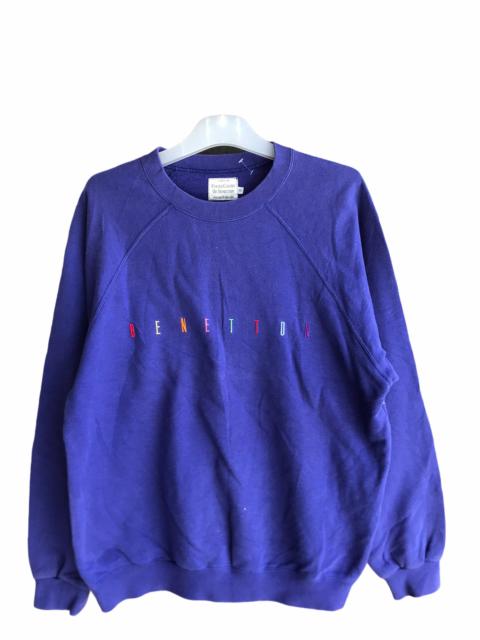 Other Designers Vintage - Vintage Benetton Spellout Sweatshirt