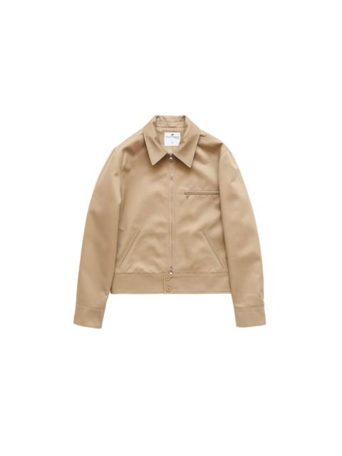 courrèges Courreges Officer Polycotton Jacket Beige