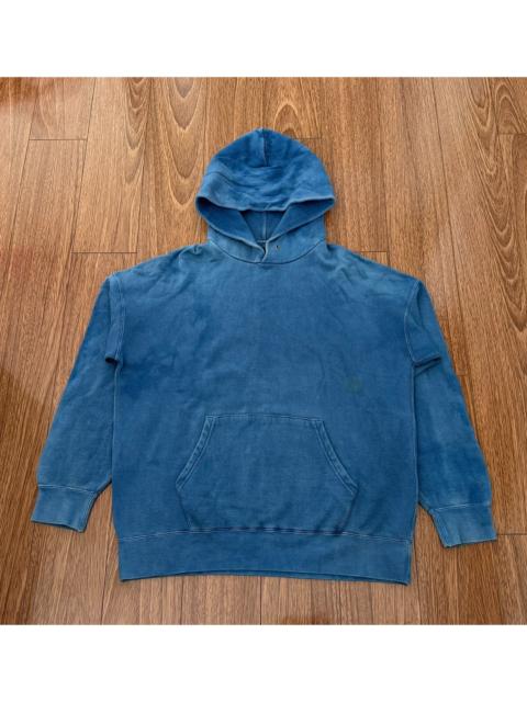 visvim VISVIM ICT JUMBO HOODIE — Tie-Dye / Indigo-Dyed Hooded Sweatshirt