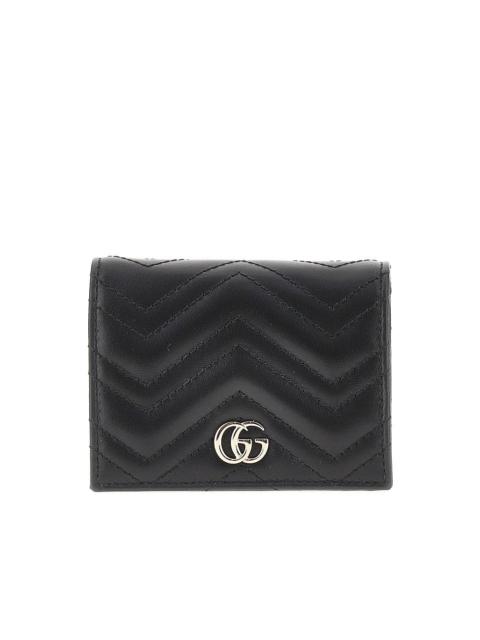 GUCCI Gucci GG Marmont Mini Wallet Black