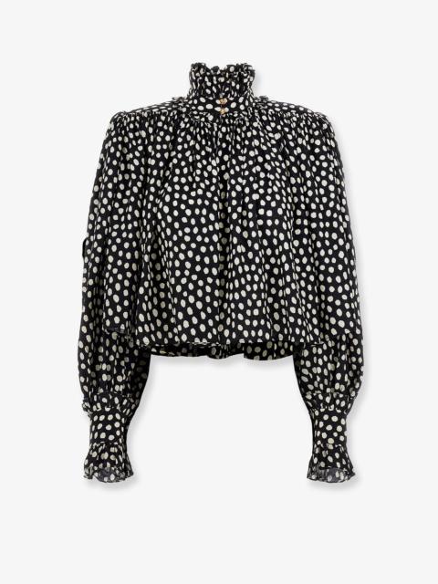 Chloé Chloe' Women Polka-Dots Silk Shirt