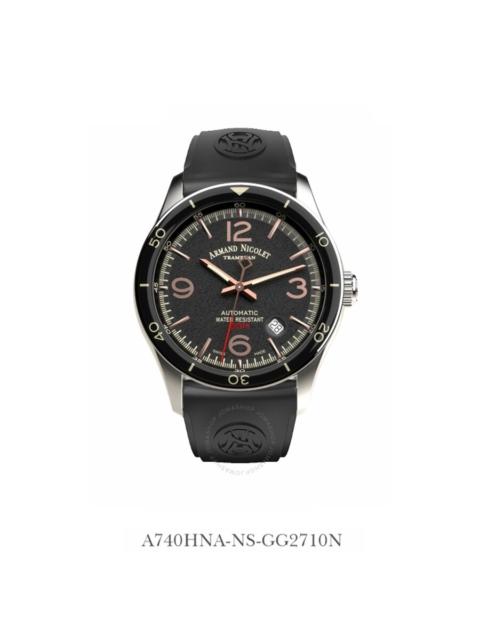 Other Designers Armand Nicolet M2H Automatic Black Dial Men's Watch A740HNA-NS-GG2710N
