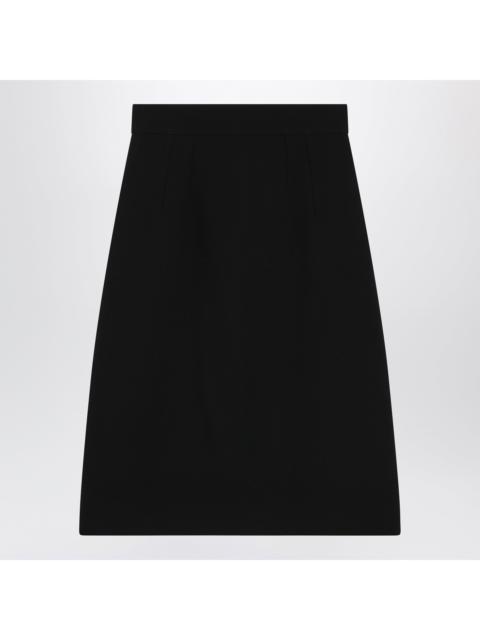 Dolce & Gabbana Dolce&Gabbana Black Skirt In Virgin Wool Women