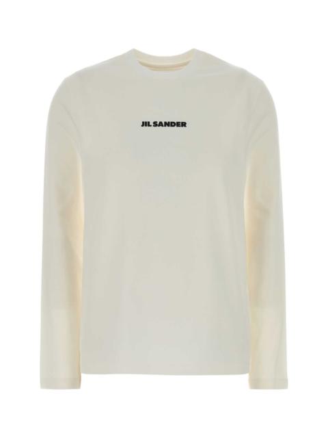 Jil Sander Jil Sander Women White Cotton T-Shirt