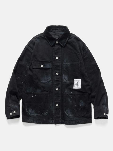 NEIGHBORHOOD BW. Washed Coverall Jacket Black
