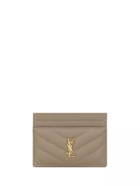 SAINT LAURENT Cassandre Matelasse Card Case