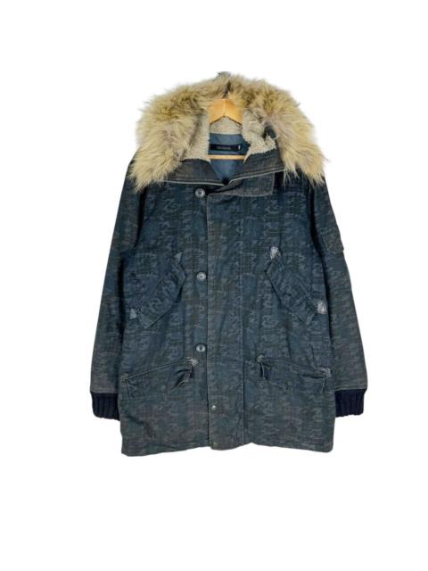 Other Designers If Six Was Nine - ☀️WESTBORNE HOODIE FUR DIGITAL CAMO JACKET