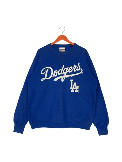 Other Designers Vintage 1991 Logo 7 LA Dodgers MLB Pullover Sweatshirt