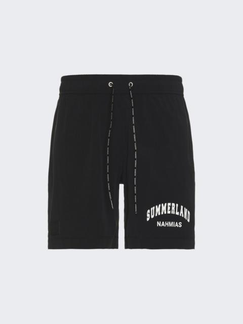 NAHMIAS Summerland And Nahmias Swim Trunks Black