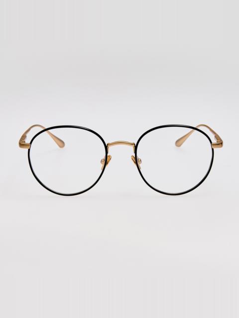 LINDA FARROW Mason Optical in Matt Champagne