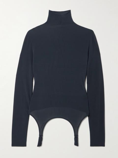 Jean Paul Gaultier Stretch-jersey Turtleneck Top