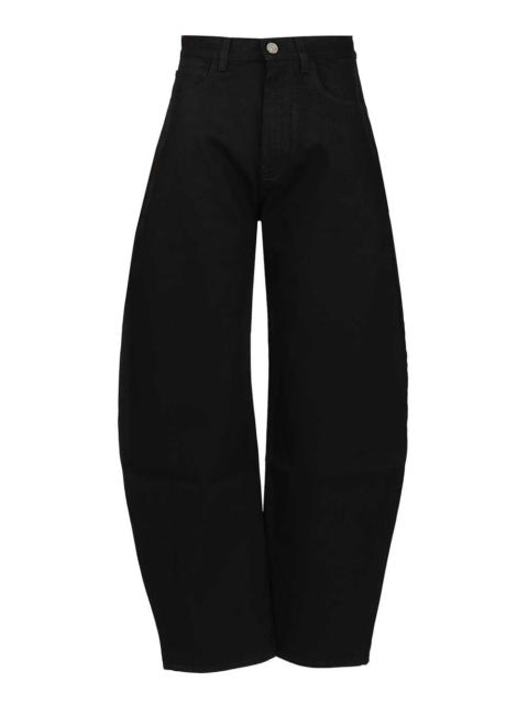 Alaïa Alaïa Women Black Denim Rounded Jeans