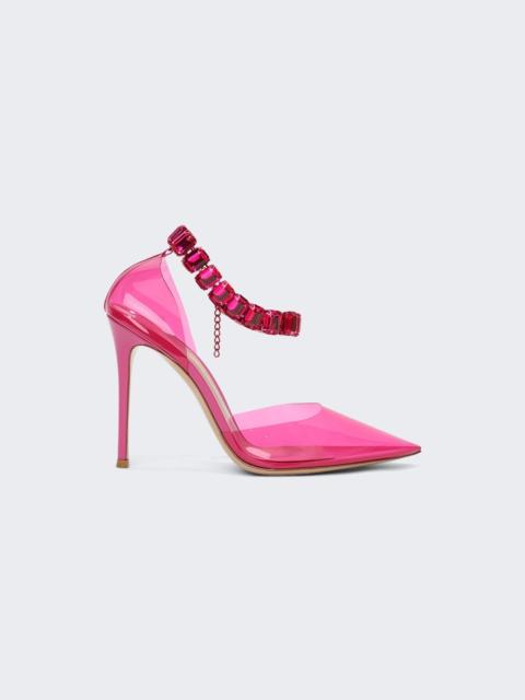 Gianvito Rossi Clear Pump Bloom Pink