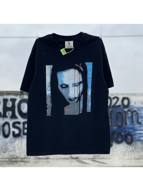 Other Designers Streetwear Retro Gothic Punk Marilyn Manson Washed Old Vintage T-Shirt