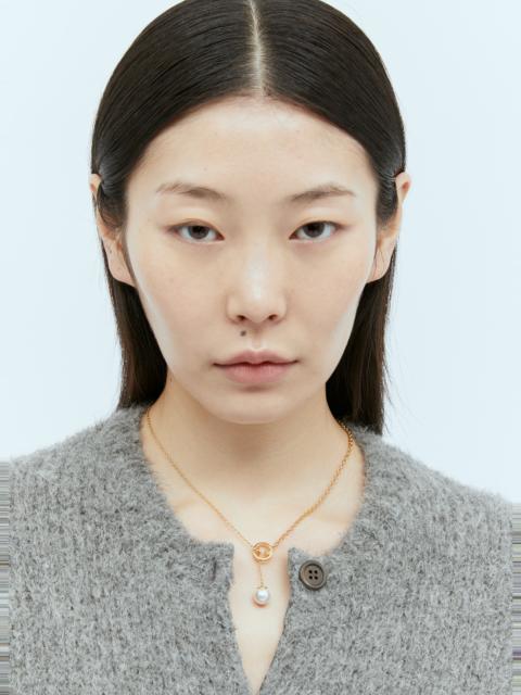 GUCCI Blondie Pearl Drop Necklace