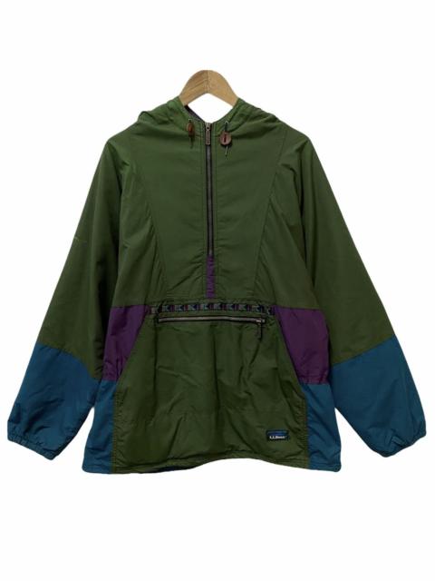 Other Designers L.L. Bean - 🔥Vintage 80s Oversized L.L Bean Half Zipper Pullover Jacket