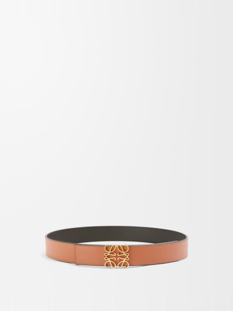 Loewe Reversible Anagram belt in smooth calfskin