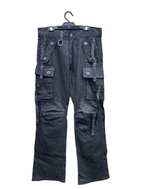 Other Designers Japanese Brand × semanticdesign - Rare.. Sementic Design Bondage Waxed Cargo Pant