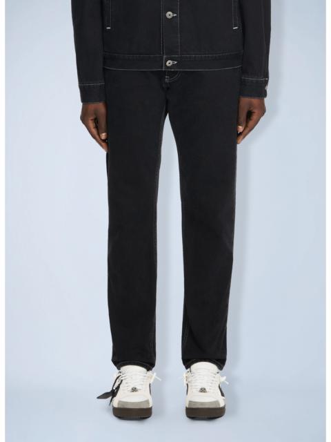 Off-White Off-White Men Half Arrow Tapered Jeans